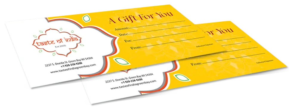 Gift Certificates